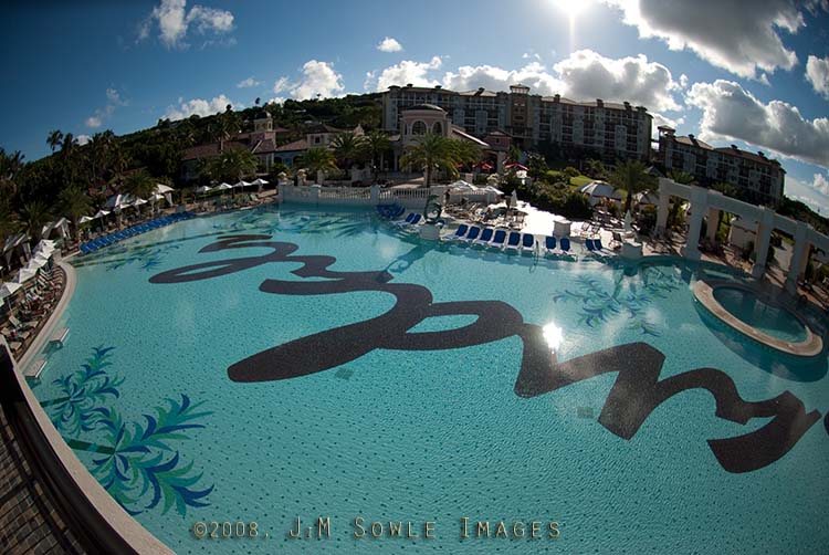 _JMS1206.jpg - This is a mid-morning shot of the main pool.  This was taken from the observation deck above the pool bar.