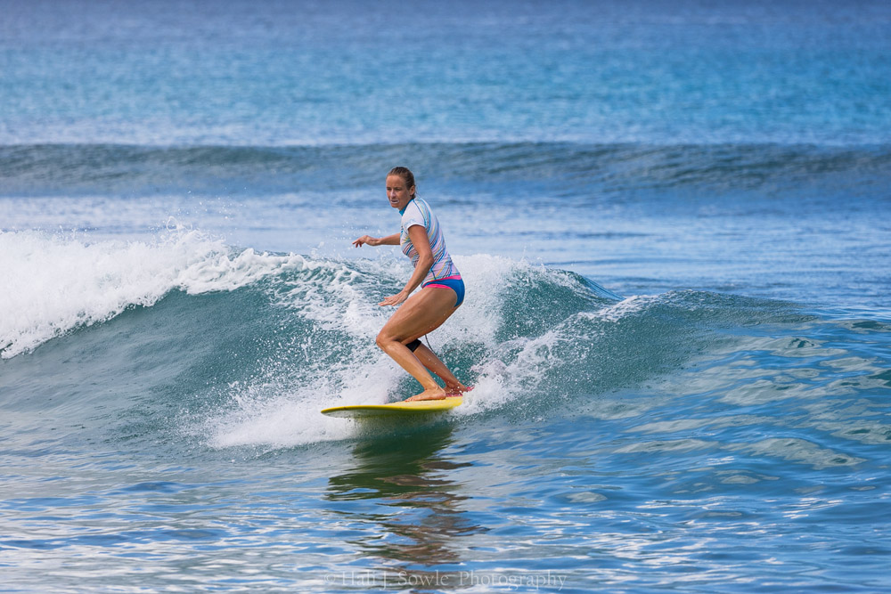 2016_11_Barbados-10830-Edit1000.jpg - We met some great people surfing that day.  Esther and Arne were from Switzerland and had been in Barbados nearly a month.  One of the best things about going away is meeting fun people like this.