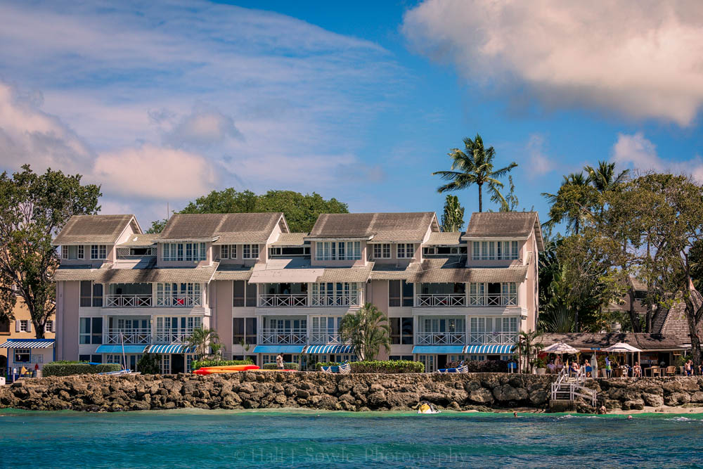 2016_11_Barbados-13778-Edit1000.jpg - Our room block from the water.  Although the resort was a bit aged the rooms were clean and well kept.