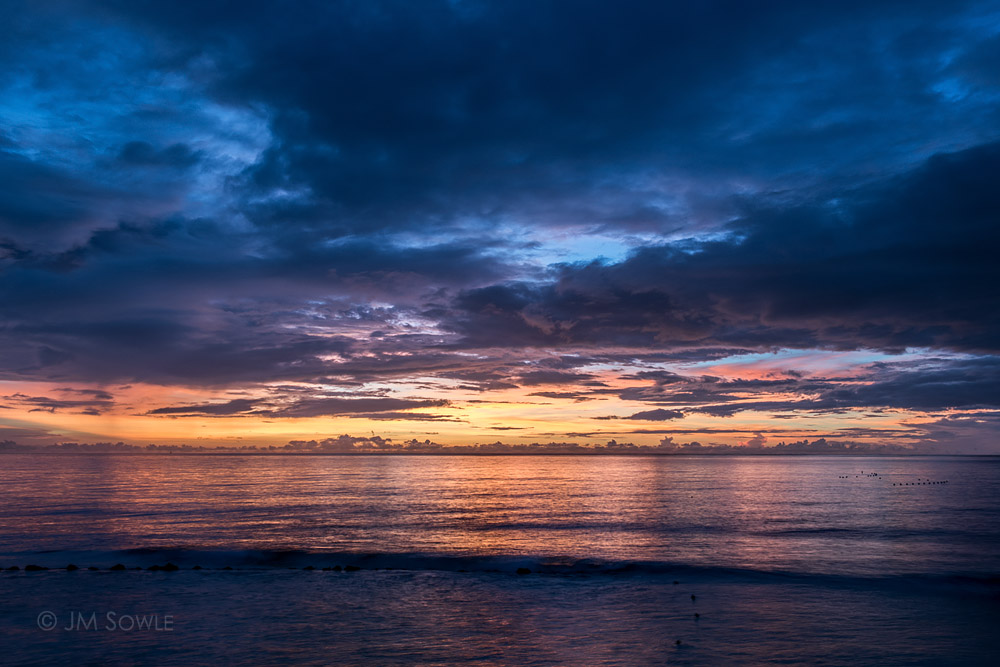 _JMS0173A.jpg - The same evening, but after the sun went down.  Again, this was taken from our room.