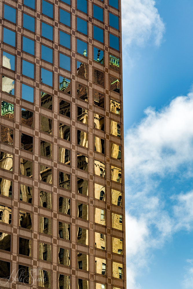 2015_05_California-10024-Edit1000.jpg - Another tall glass building with reflections.  It amazed me that there was so much glass in a city built on a major fault.