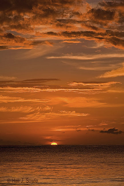 2007_11_SandalsWhitehouse_00396sm.jpg - Sunset, Whitehouse, Jamaica