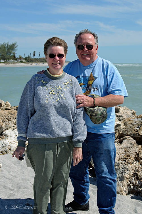 _MIK2056A.jpg - Mom & Dad during a little shell hunting expedition on Captiva Island.