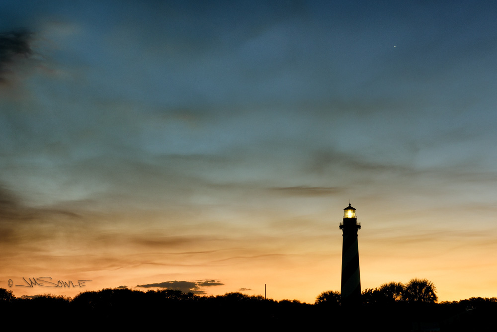 _JMS0157.jpg - Sunset at the St Augustine Lighthouse.