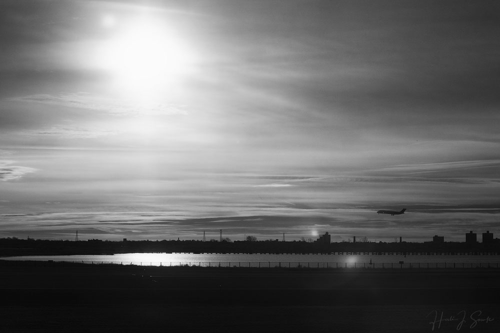 2018_11_SandalsGrenada-10009-Edit1000.jpg - Waiting for Liftoff - We had a bit of a delay (okay we had a whole day's delay thanks to Jet Blue) but we were finally ready to go.  As we sat on the runway waiting our turn I watched this jet liftoff and wondered what adventures those people were embarking on.  Then I fell asleep.