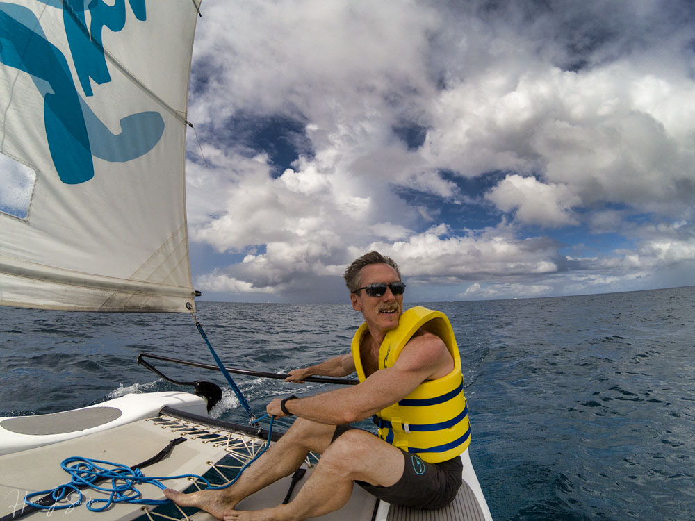 GOPR0305-Edit1000.jpg - Another sailing picture  You can see how beautiful the days were with big puffy clouds and the wind on the water.