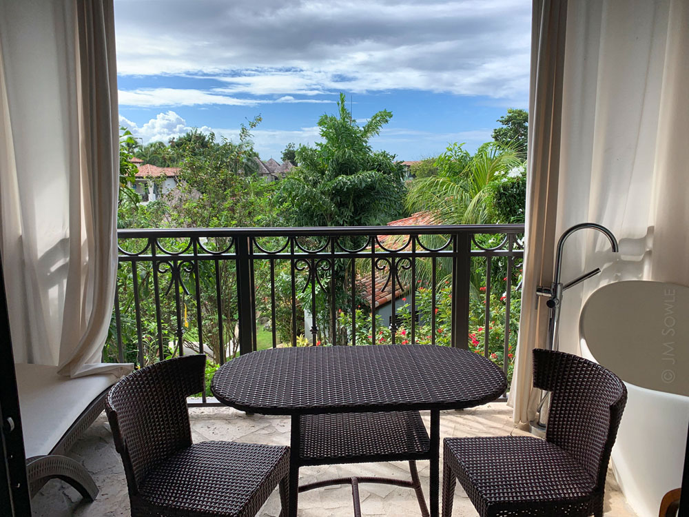 IMG_7247Adj.jpg - A parting phone picture of the view from our room.  It was a nice little balcony.