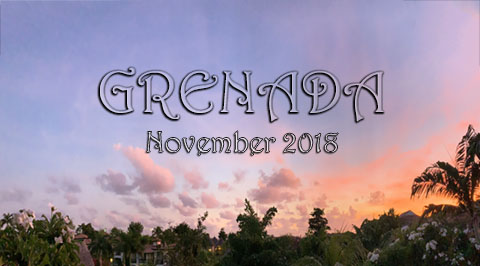 Title.jpg - In November we went back to the Caribbean.  That's no surprise for anyone that knows us.  But this time we went someplace new -- Sandals Grenada.  Although we had toyed with the idea of going to Grenada in the past, getting decent flights down there had always been a problem.  In fact, we had actually been planning on going back to Sandals Whitehouse (Jamaica), but we saw some flights to Grenada that didn't look too bad so we decided to try that instead.  Our flights started off on a very bad note (thank you, Jet Blue), but despite that initial travel nightmare, we had a wonderful time once we got there.  The warm sunshine of Grenada was all we needed to unwind and relax.  The resort is small but beautiful, and easily the most intricately landscaped of all the resorts we have visited.  It is amazing how many rooms they fit into a relatively small footprint -- yet it feels so much bigger with all the winding paths and plantings.  The weather was great for sailing with good wind almost every day.  Although it occasionally rained (or poured), the sun came right back out and dried everything pretty quickly.  The water was really warm and although we did a good amount of snorkeling the conditions were not very clear due to the wind and swell.  We didn't sit down for more than 5 minutes on most days, except to eat of course.  The food was really very good, and we might have even had one or two delicious drinks.  We did something different for this page and we included a lot of phone pictures and GoPro pictures (because we really didn't bring out the DSLRs very often).  Regardless, we hope you enjoy looking through these images as much as we enjoyed taking them.  Happy trails, Mike & Hali