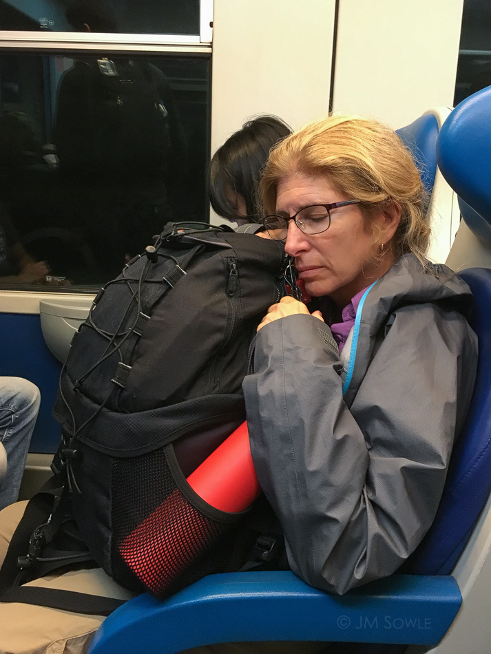 IMG_4489A.jpg - All of that picture taking can wear you out!  Hali catching some shut-eye where she can.