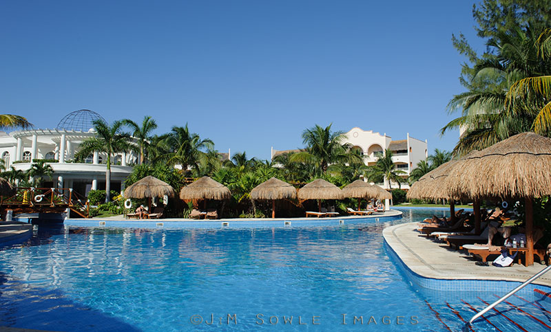 _JIM0399.jpg - This was the quiet area of the resort.  We would normally park ourselves here.  The pool took a long loop around the spa area, and provided for great lap swimming!