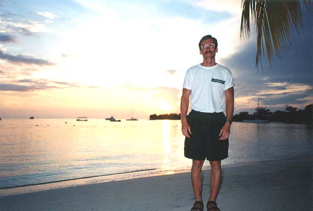 MikeBeachSunset2