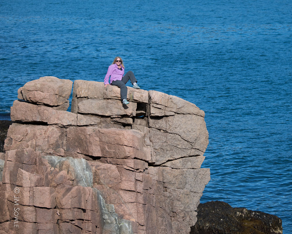 _MS00143.jpg - This is a slightly daring excursion from the hike along the Coastal Trail.  In all of our years coming up here, we had never walked the entire trail until this day.