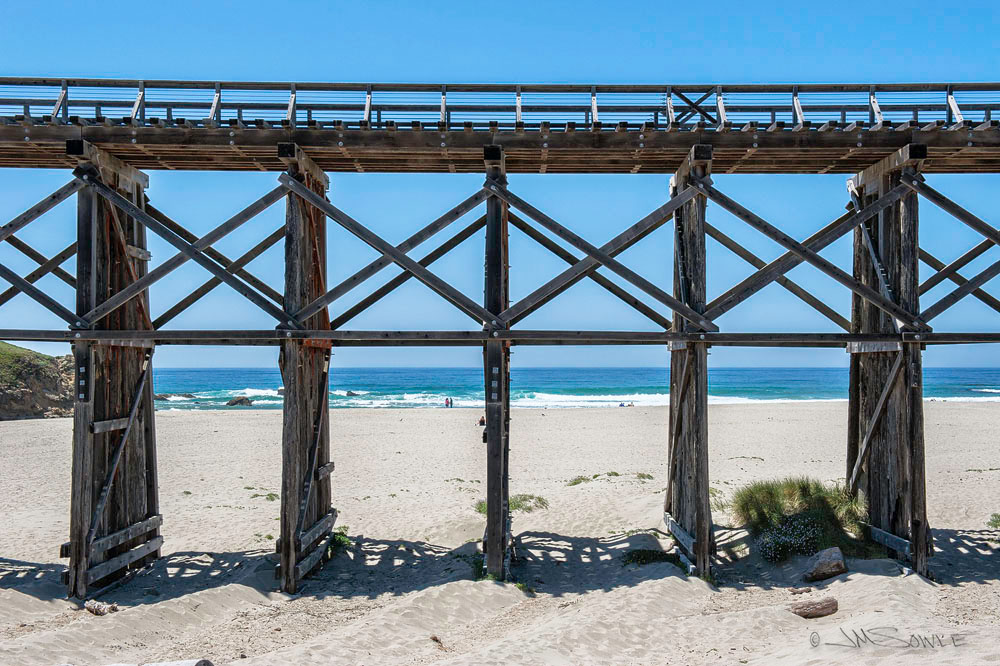 NorthCali2014_30.JPG - A bridge trestle at Pudding Creek, North of Fort Bragg.