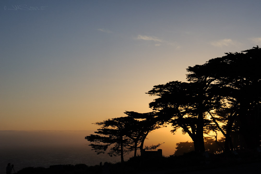 NorthCali2014_78.JPG - Sunset at the Sutro Heights Park (Point Lobos).