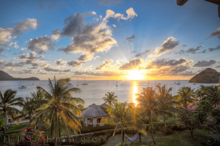 2010_01_15_SandalsGrandeStLucian-10005_06_7web.jpg - Our first room had this killer view, unfortunately it also smelled musty.  As beautiful as this was, we decided to move to an equally nice room with a view that was just a little less spectacular.
