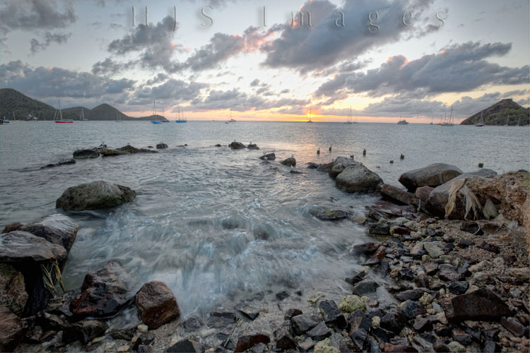 2010_01_16_SandalsGrandeStLucian-1023_4_5web.jpg - There was taken at the tip of a jetty that marked the end of the resort.  Sunsets weren't very spectacular but there was usually some nice light.