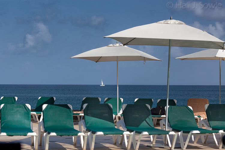 2012_03_30_SandalsLaToc-10036-Edit750.jpg - Early morning view of the ocean and the pool deck at La Toc taken from the Pavillion Restaurant