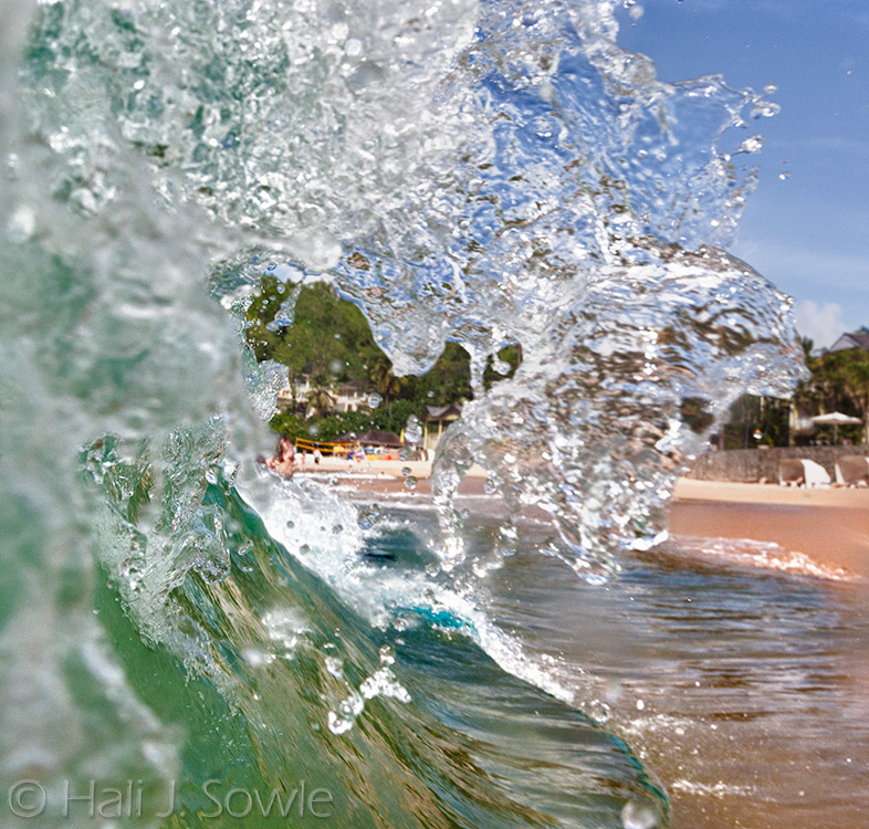 2012_03_30_SandalsLaToc-10207-Edit750.jpg - Brad body surfing in the beautiful Caribbean water.