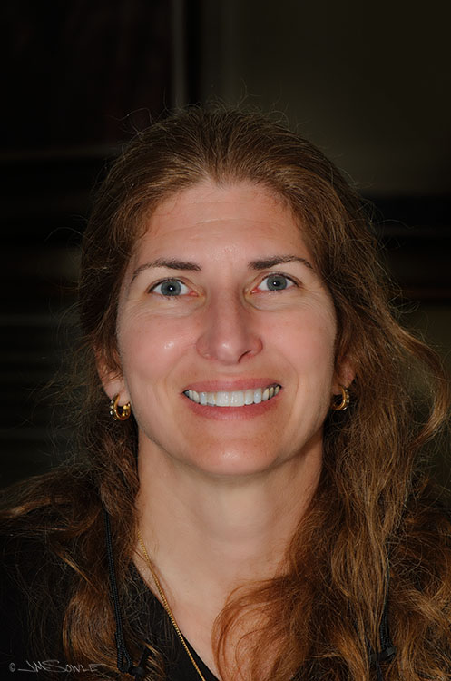 _MIK0030.jpg - Hali on our second night at the resort.  This shot was just a flash test before we went out to shoot night critters, but I liked the shot enough to keep it.