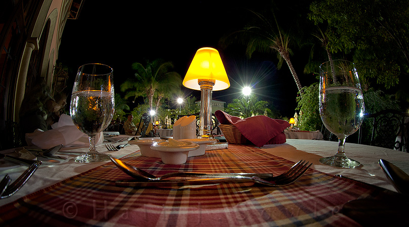 2011_11_SandalsWhitehouse-11965-Edit.jpg - Dinner at Eleanors outside, we ate at Eleanors more than any other restaurant, both inside and out the food was superb.