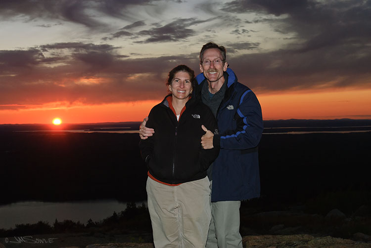 _JMS0014.jpg - Another sunset shot of us -- this one just as the sun is going down.