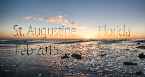 Title.jpg - Last February Hali and I went to Florida to visit some relatives.&nbsp;&nbsp;We lucked into a nicer patch of weather, and it was much-much warmer than the weather back home!&nbsp;&nbsp;While we were down there, we drove around St Augustine and down to Merritt Island to do some photography.&nbsp;&nbsp;We even drove over to an area called Viera Wetlands that we had never been to before.&nbsp;&nbsp;This was a low-key trip for us, and we really didn't go crazy taking pictures.&nbsp;&nbsp;That being said, we did manage to take a few.  We've included some of those pictures here, and we hope you enjoy them!  Happy trails, Mike & Hali