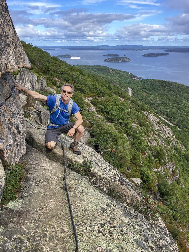 2018_09_Maine-10022_Edit1000.jpg - Mike  a little further up the trail. (iphone 6s)