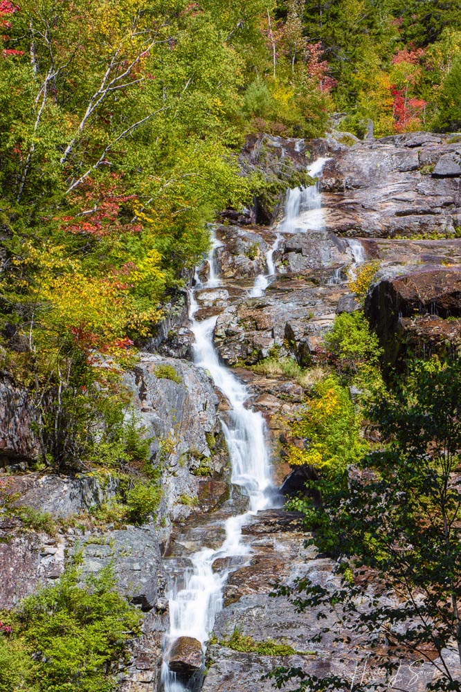 2018_09_WhiteMountainsNH-10022-Edit1000.jpg - The Silver Cascade in early autumn.