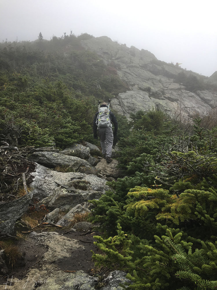 2018_09_WhiteMountainsNH-10220-Edit1000.jpg - Mike headed upward.  Ever Upward.