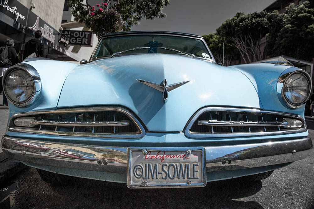 NorthCali2014_69.JPG - We found this beautiful Studebaker Commander along one of the side streets down at Fisherman's Wharf.